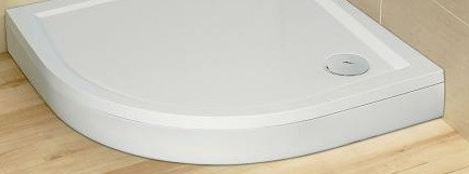 Zuhanytálca előlap, Radaway Paros A előlap 90x90