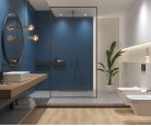 Csempe, Cersanit Zambezi Blue Small Structure Matt 20x60