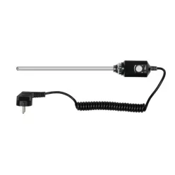   Fűtőparton, Arezzo design fűtőpatron, fekete 600 W-os AR-RD10B