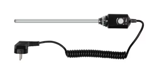 Fűtőparton, Arezzo design fűtőpatron, fekete 600 W-os AR-RD10B