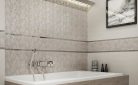 Csempe, Cersanit LIVI BEIGE INSERTO LEAVES 20X60 WD339-032
