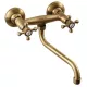 Mosogató csaptelep, REITANO ANTEA Fali csaptelep, bronz : 3066 Sapho