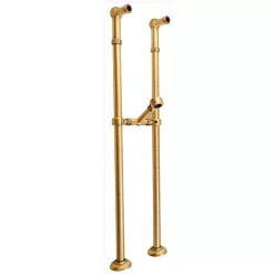   Kádtöltő csaptelep, Sapho REITANO ANTEA térben álló láb (pár) bronz 9846