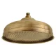 Trópusi zuhany, fejzuhany, Retro kör, 30cm, bronz : SOF3006 Sapho