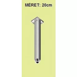 Csaptelep, NANCY zuhanykar, 20cm, réz/króm : 1205-07 Sapho