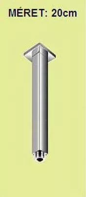 Csaptelep, NANCY zuhanykar, 20cm, réz/króm : 1205-07 Sapho