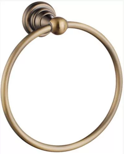 Törölközőtartó, DIAMOND törölközőtartó, kör, bronz : 1318-06 Sapho