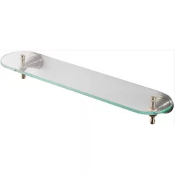 Polc, DIAMOND üveg polc 50cm, bronz : 1318-15 Sapho