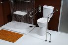 WC, DISABLE WC mozgássérülteknek. S-trap +WC tartály: BD301.410.00 Sapho