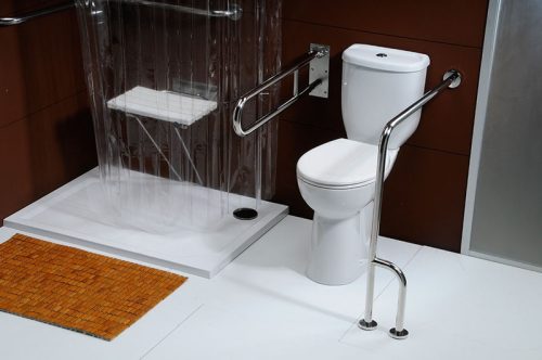 WC, DISABLE WC mozgássérülteknek. S-trap +WC tartály: BD301.410.00 Sapho