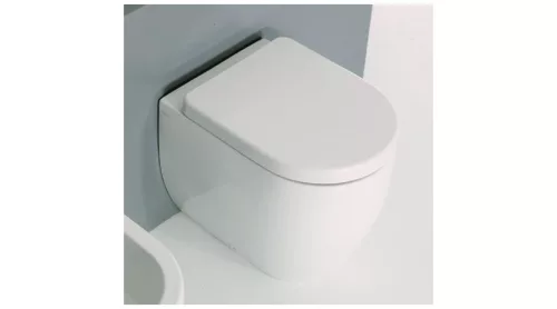 WC, KERASAN FLO WC alsó/hátsó kifolyású 36x42x51,5 cm: 311601 Sapho