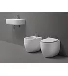 WC, KERASAN FLO WC alsó/hátsó kifolyású 36x42x51,5 cm: 311601 Sapho