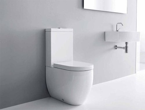 WC, KERASAN FLO Wc kombi 36x43x60cm : 311701 Sapho