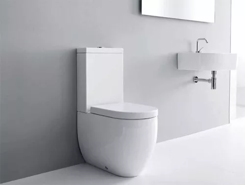 WC, KERASAN FLO Wc kombi 36x43x60cm : 311701 Sapho