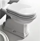 WC, KERASAN RETRO WC kombi hátsó kifolyású : 101301 Sapho