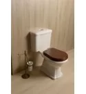WC, KERASAN RETRO WC kombi hátsó kifolyású : 101301 Sapho