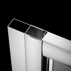 Zuhanykabin alkatrész, Radaway U toldóprofil Twist 4 cm