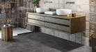 Járólap, Mainzu NORLAND BLACK 20X20 PORCELÁN LAP