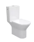 WC, Arezzo design Vermont perem nélküli, kombi wc, alsó/hátsó kifolyású AR-602R