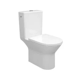   WC, Arezzo design Vermont perem nélküli, kombi wc, alsó/hátsó kifolyású AR-602R