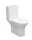 WC, Arezzo design Vermont perem nélküli, kombi wc, alsó/hátsó kifolyású AR-602R