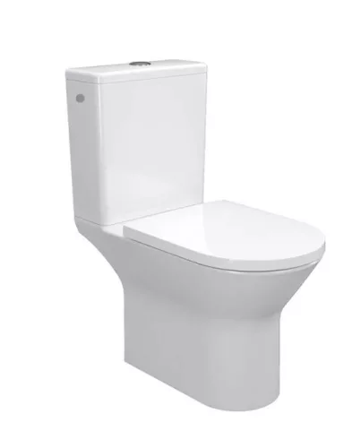 WC, Arezzo design Vermont perem nélküli, kombi wc, alsó/hátsó kifolyású AR-602R