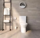 WC, Arezzo design Vermont perem nélküli, kombi wc, alsó/hátsó kifolyású AR-602R