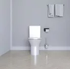 WC, Arezzo design Vermont perem nélküli, kombi wc, alsó/hátsó kifolyású AR-602R