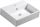 Mosdó, ISVEA PURITY Pultra szerelhető mosdó 50x13x42 cm: 10PL50050 Sapho