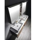 Mosdó, ISVEA PURITY Pultra szerelhető mosdó 50x13x42 cm: 10PL50050 Sapho