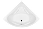 Hidromasszázs rendszer, M-Acryl Rita  135x135, + 10 fúvókás pezsgőfürdő