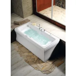 Kád, POLYSAN KVADRA 180x80x47 : 17611 Sapho