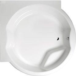 Kád, POLYSAN ROYAL sarok kád 173x173x49 cm : 74211 Sapho