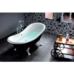   Kád, POLYSAN CHARLESTON kád 188x80, króm lábbal: 38122 Sapho