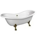 Kád, POLYSAN CHARLESTON kád 188x80, bronz lábbal: 38132 Sapho