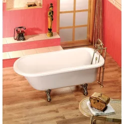   Kád, POLYSAN VICTORIA kád 170x75 cm, bronz lábbal: 68132 Sapho