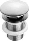 Lefolyó, MINIMAL Kliklak leeresztő túlfolyós mosdóhoz 1˝1/4 inox MI057 Sapho