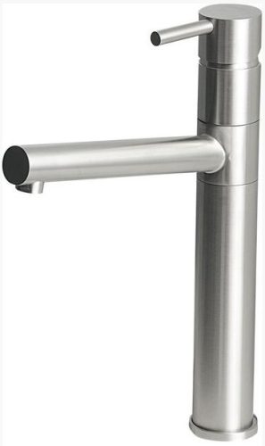Mosogató csaptelep, MINIMAL mosogatócsaptelep, inox : MI016 Sapho