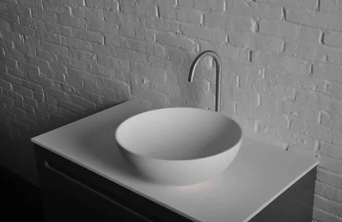 Mosdó, THIN pultra szerelhető mosdó, 390x145 mm, matt fehér: WN185 Sapho