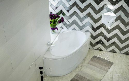 Kád, M-Acryl Liza 140x90 Jobbos