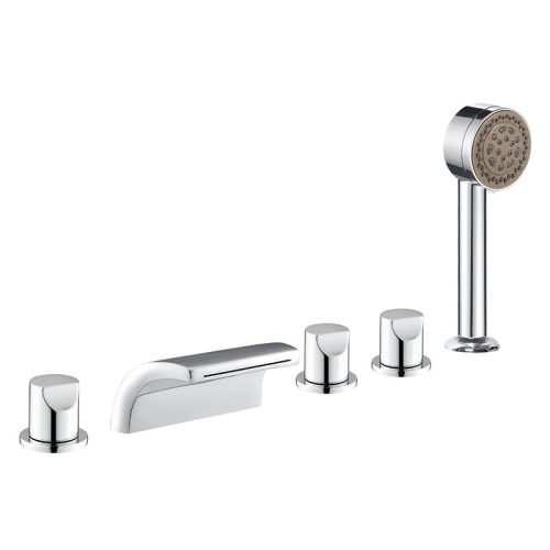 Kádperemre szerelhető csaptelep, Wellis Retro kád szett WK00117