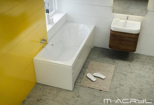 Hidromasszázs kád, M-Acryl Sortiment  150x75, Activ 4+4+4 pneumatikus vezérléssel