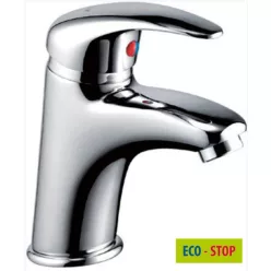   Mosdó csaptelep, AQUALINE KASIOPEA mosdócsaptelep, ECO-STOP: 1107-02
