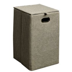 Szennyeskosár, AQUALINE 35x35x58 barna LA3829