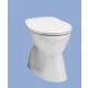 WC, Alföldi Bázis laposöblítésű alsó kifolyású 4032 SIMA x