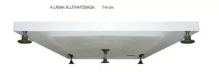 Zuhanykabin alkatrész, Roltechnik Flat zuhanytálca lábszett