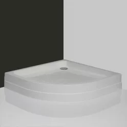   Zuhanytálca, Roltechnik Hawaii-P 900x900 önhordó íves :RT