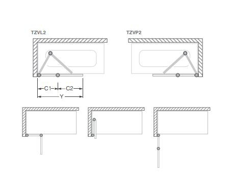 Kádparaván, Roltechnik TZVL2/1000 2 részes :RT balos