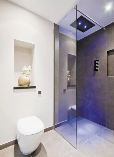 Walk-in, Aquatek Oasis F1 100/200 walk in zuhanykabin