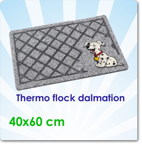 Lábtörlő, Thermo Flock Dalmation